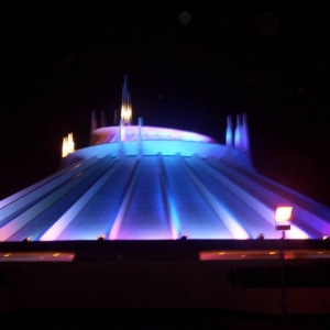 Space Mountain Evening