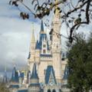 Castle View from Adventureland