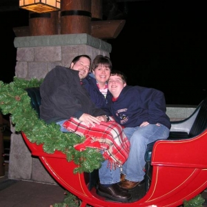 Sleigh ridding at Wilderness Lodge