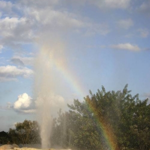 Gushing Geyser...