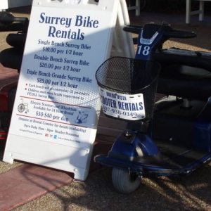 Boardwalk scooters