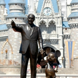 Walt and Mickey