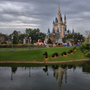 Castle From Tomorrowland Terrace