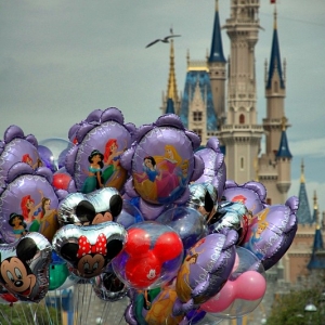Castle With Balloons
