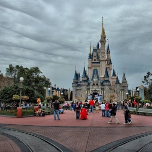 Cinderella Castle Wicked Clouds