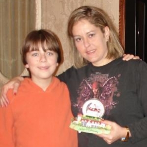 my son bought me a snowglobe