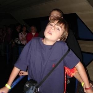 space mountain line