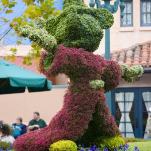 Mickey in flowers