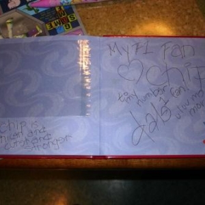 autograph book