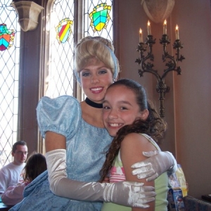 Our princess with the princess