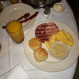 southern ham and eggs