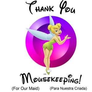 Tinkerbell Mousekeeping Thank You