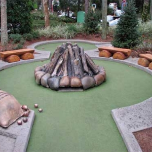 Winter Summerland Campfire Hole