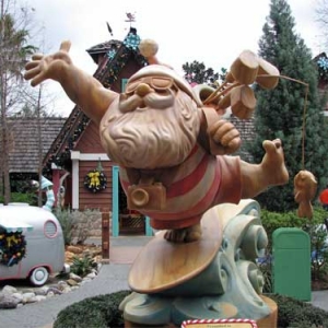 Winter Summerland Santa