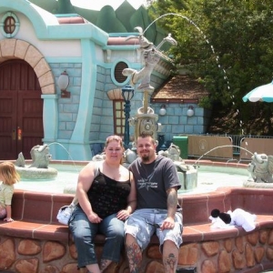 Rodger Rabbit fountain
