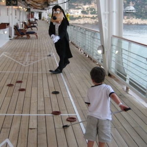 Shuffleboard, s'il vous plat?