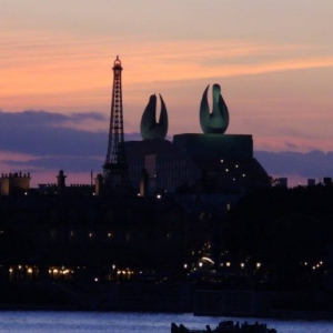 Swan and le tour Eiffel