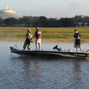 Fishing near the Space Mountain