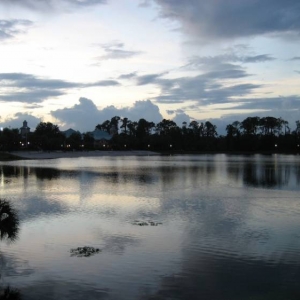 Dusk at Caribbean Beach Resort