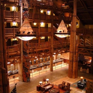 Wilderness Lodge Lobby