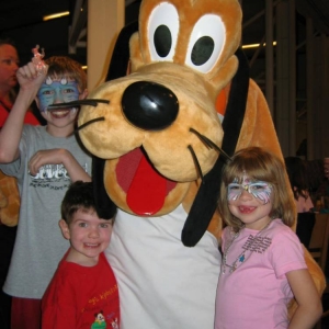 Hanging out with Pluto!