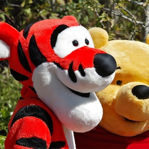 Tigger and Pooh Bear