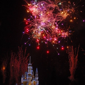 Firework's at Cinderella's