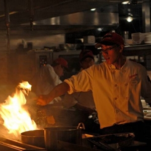 Flying Fish Open kitchen