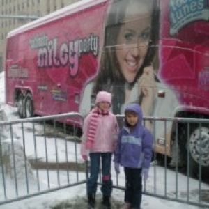 Miley World Tour Bus  Rochester, NY