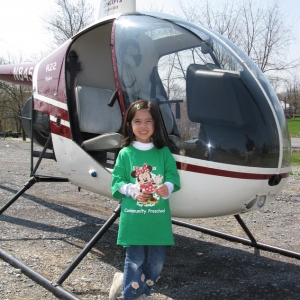 Minnie and the Helicopter