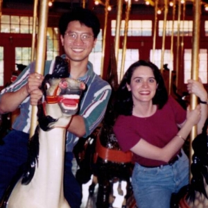 Glen Echo Carousel - Young Mr. & Mrs. DISgeeks