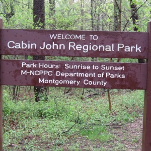 Cabin John Park - Sign
