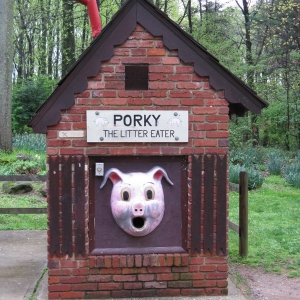 Cabin John Park - Porky the Litter Eater