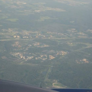 Epcot and HS from Plane