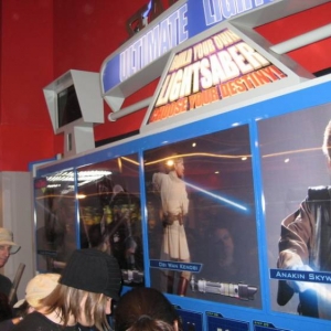 Build Your Own Lightsaber at Disneyland