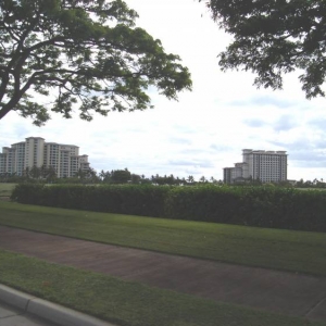 Disney Ko'Olina Site taken from afar