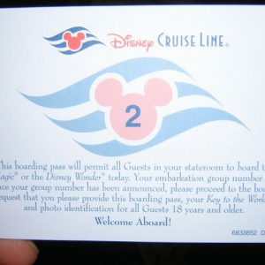 The Coveted #2 Boarding Pass