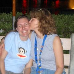 Mom & Me on a Bench at Disney Hollywood Studios