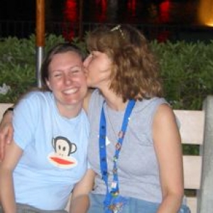 Mom & Me on a Bench at Disney Hollywood Studios