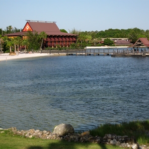 Polynesian Resort beach