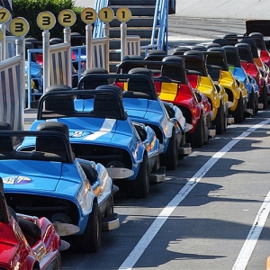 Indy Speedway cars