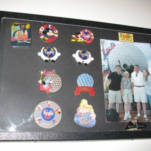 Epcot Pin Frame