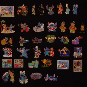 Stitch Pins on the Wall (before)