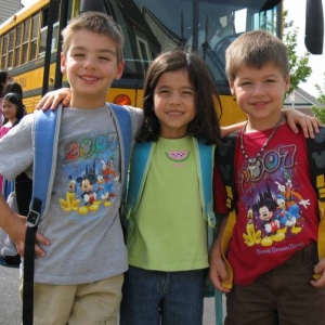 First Day of School - School Bus