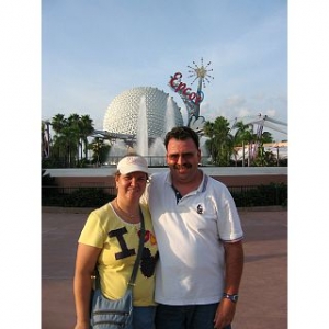 J and I at Epcot