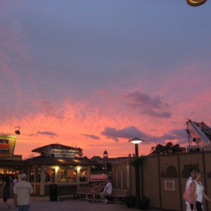 Sunset at DTD