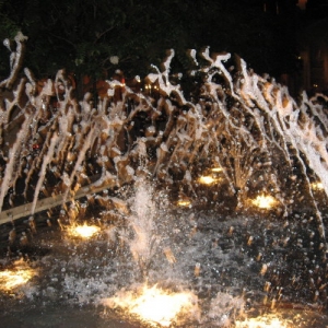 Fountain at France in EPCOT