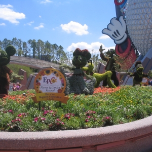 Flower and Garden Festival Welcome Topiaries