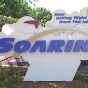 Soarin' signage