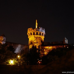 Pirates of the Caribbean at night
